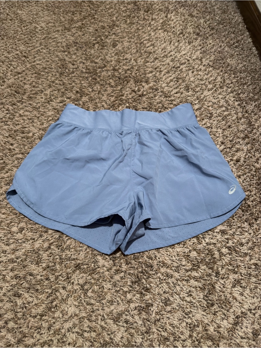 ASICS Light Blue Women's Athletic Shorts